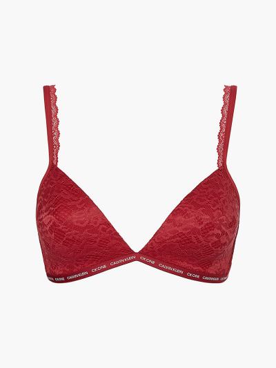 Calvin Klein Underwear HU341702 | Calvin Klein CK One Női Triangle Melltartó MélyRózsaszín